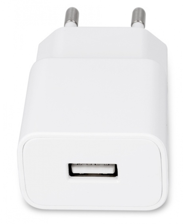 Maxlife vegglader MXTC-01 USB (1A) + Lightning-kabel, hvit