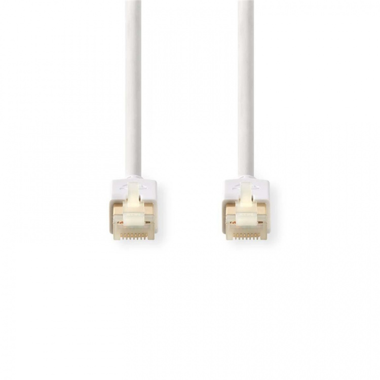Nedis CAT6 Nettverkskabel | RJ45 Han | RJ45 Han | F/UTP | 5.00 m | Rund | LSZH / PVC | Hvit | Vindus boks