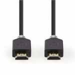 Nedis High Speed HDMI ™ kabel med Ethernet | HDMI ™ -kontakt | HDMI ™ -kontakt | 4K@60Hz | ARC | 18 Gbps | 0.50 m | Rund | PVC | Antrasitt | Boks Nedis High Speed HDMI ™ kabel med Ethernet | HDMI ™ -kontakt | HDMI ™ -kontakt | 4K@60Hz | ARC | 18 Gbps | 0.50 m | Rund | PVC | Antrasitt | Boks