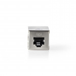 Nedis Nettverkskobling | CAT6 | Skjermet | RJ45 Hun | RJ45 Hun | Rett | Metall | Boks Nedis Nettverkskobling | CAT6 | Skjermet | RJ45 Hun | RJ45 Hun | Rett | Metall | Boks