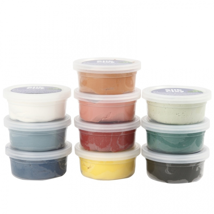 Silk Clay Blandede farger Dova Colours 10x4