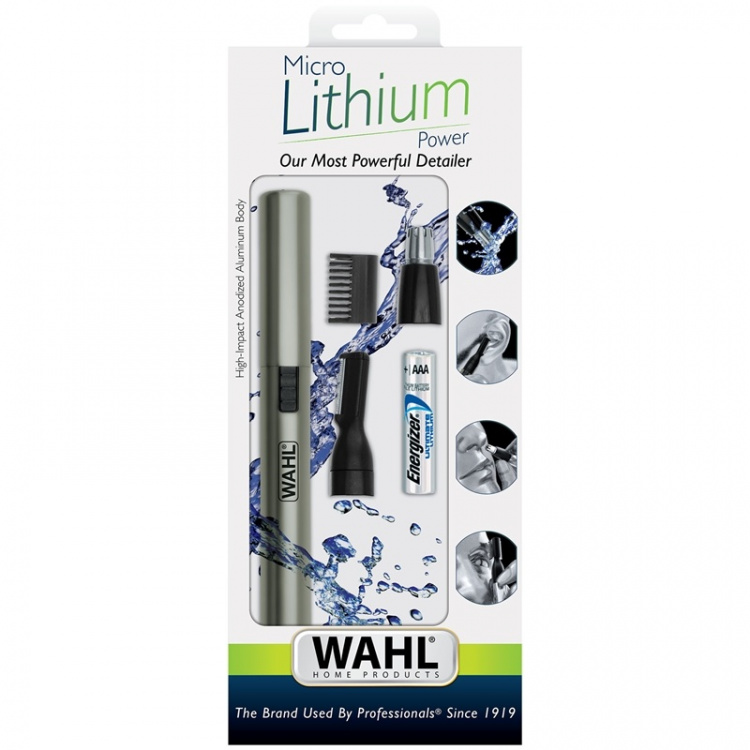 Wahl Litiumtrimmer Ører, nese, øyenbryn 5640-101 Wahl Litiumtrimmer Ører, nese, øyenbryn 5640-101