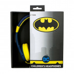 BATMAN Hodetelefon Junior On-Ear 85dB Blå Batlogo