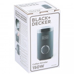 BLACK+DECKER Kaffekvarn 150W Svart