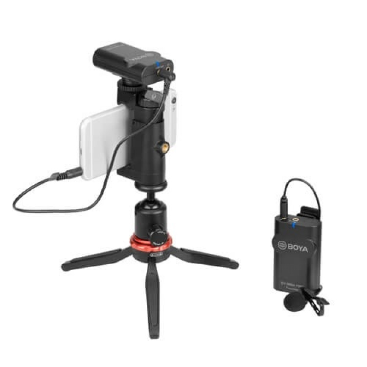 BOYA Mikrofon BY-WM4 Pro Lavalier Trådløs BOYA Mikrofon BY-WM4 Pro Lavalier Trådløs