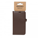 Buffalo Lommebokveske iPhone 12 Mini Brun Buffalo Lommebokveske iPhone 12 Mini Brun