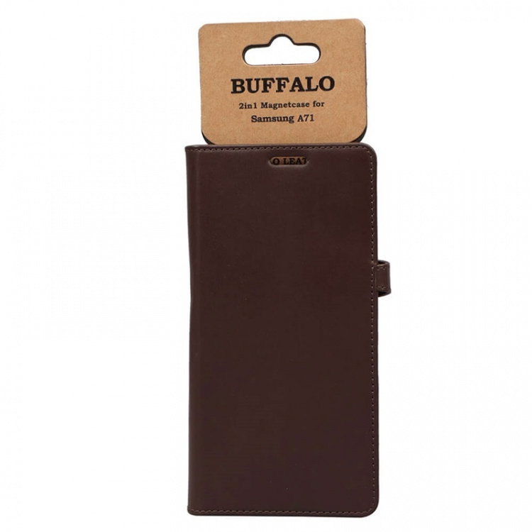 Buffalo Lommebokveske Samsung A71 Brun Buffalo Lommebokveske Samsung A71 Brun