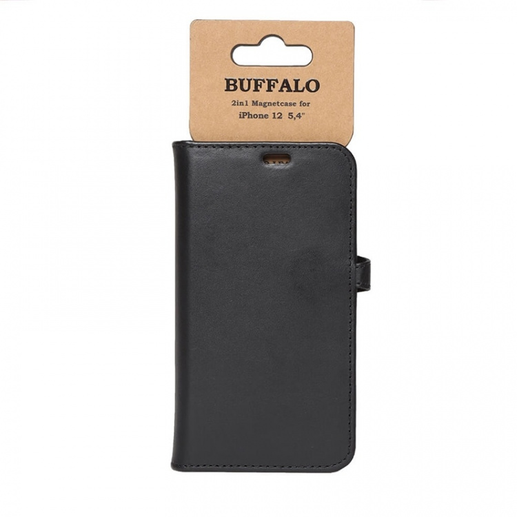 Buffalo Lommebokveske iPhone 12 Mini Svart
