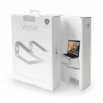 Desire2 Laptopstativ Supreme Pro Aluminium Sølv Desire2 Laptopstativ Supreme Pro Aluminium Sølv