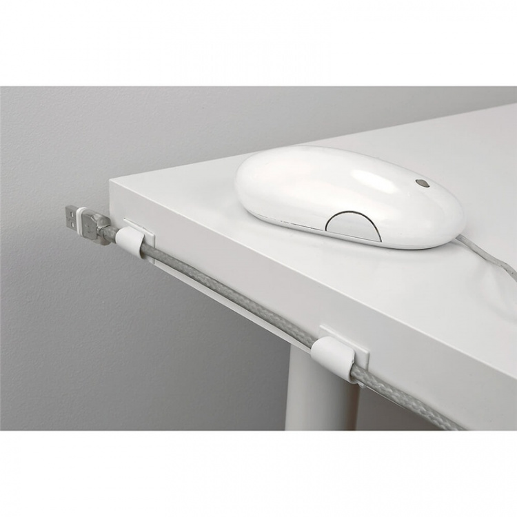 D-LINE Kabelclips 6x Hvite