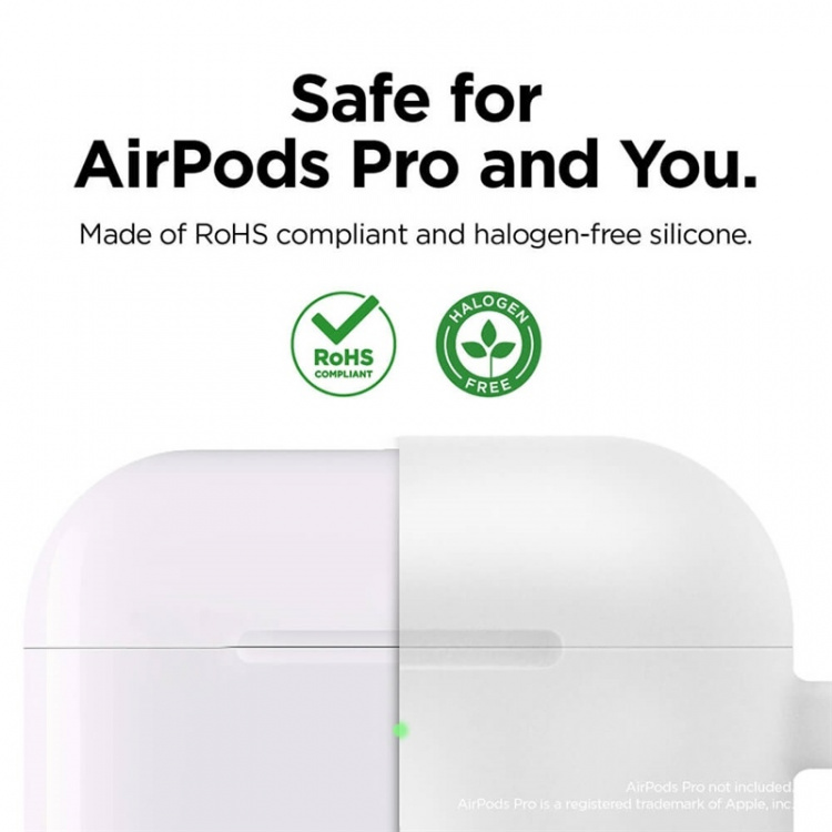 Elago Etui for Airpod Pro med Hengekrok Blå Elago Etui for Airpod Pro med Hengekrok Blå