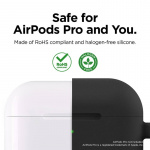 Elago Skyddsväska för Airpod Pro med Hängare Svart