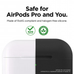 Elago Etui for Airpod Pro Silikon Svart