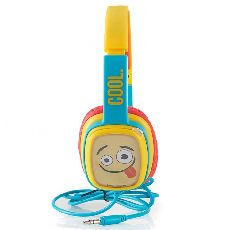 Emoji Hodetelefon Flip\'N\'Switch Junior On-Ear Blå 85dB