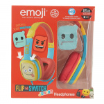 Emoji Hodetelefon Flip\'N\'Switch Junior On-Ear Blå 85dB