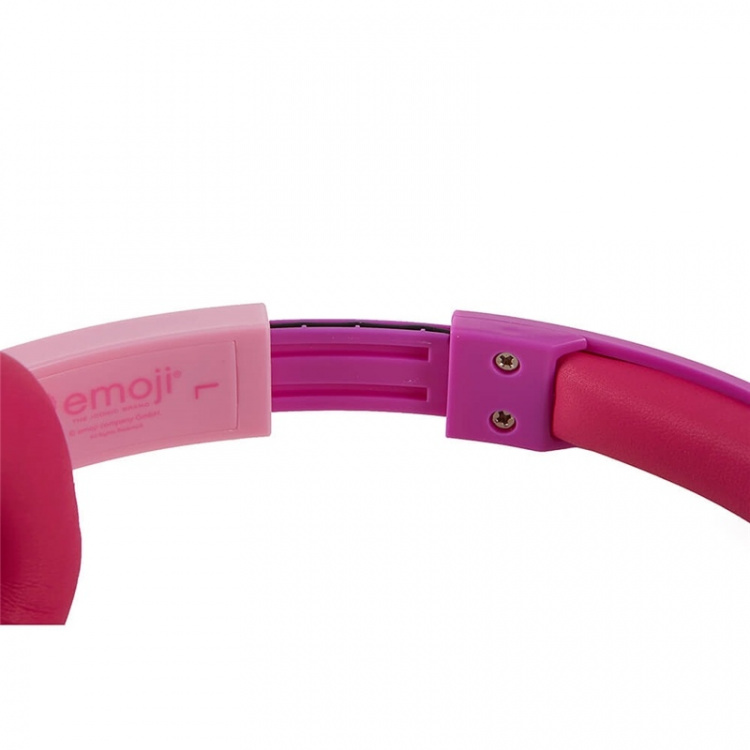 Emoji Hodetelefon Flip\'N\'Switch Junior On-Ear Rosa 85dB
