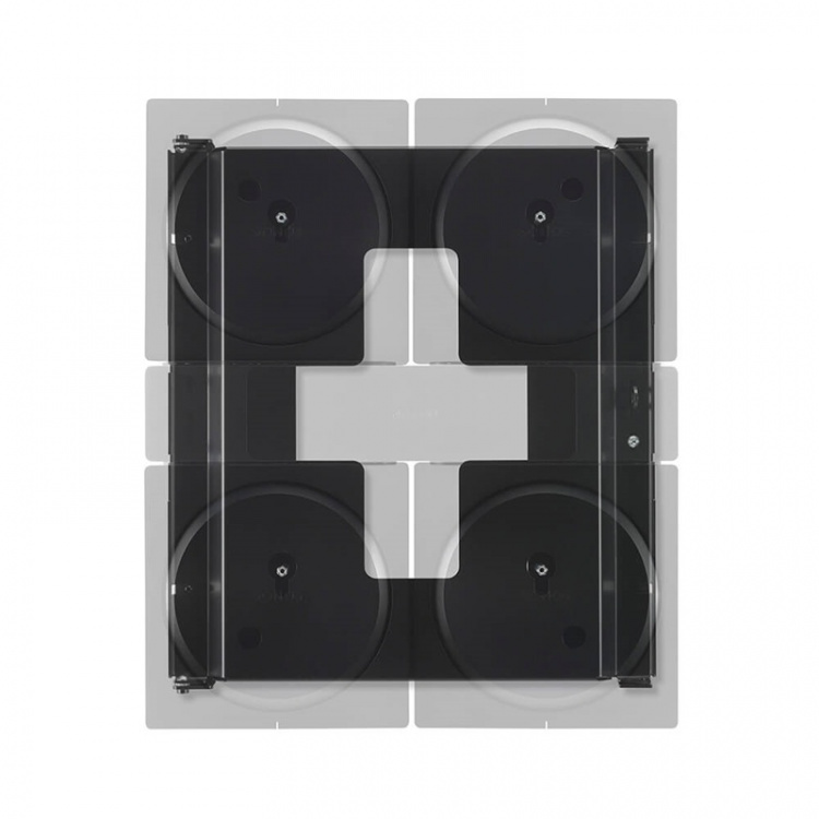 FLEXSON Veggfeste SONOS AMP 4x Svart FLEXSON Veggfeste SONOS AMP 4x Svart