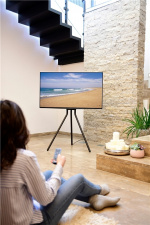 Hama Golvställ för TV Design Svart