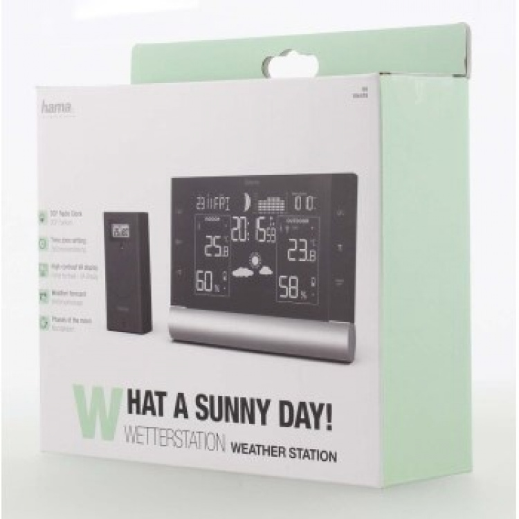 Hama Værstasjon Black Line Plus Svart