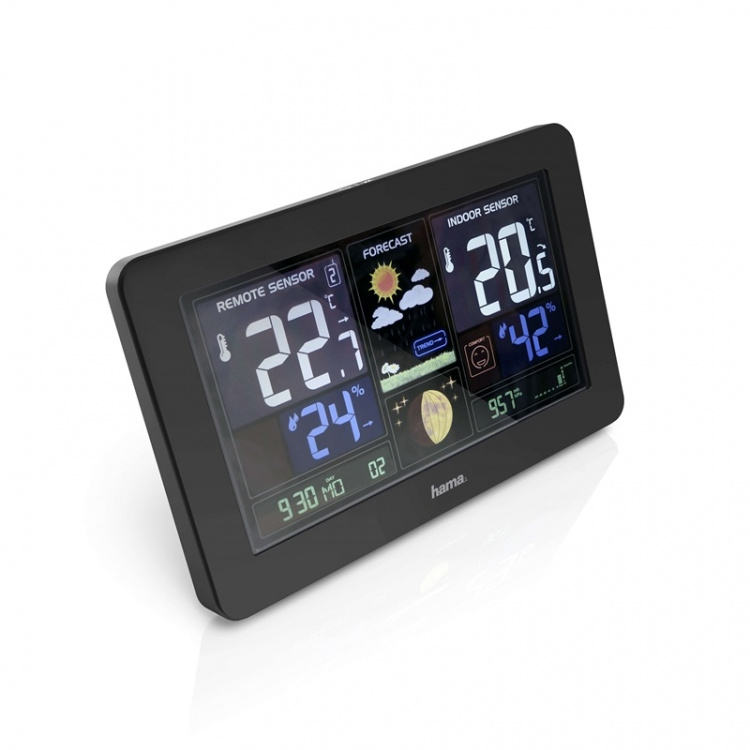 Hama Weather Station Premium Colour with USB-charging Hama Weather Station Premium Colour with USB-charging