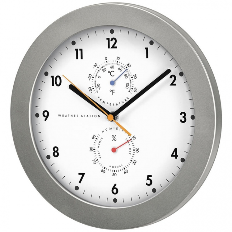 Hama Väggklocka PG300 Radiokontrollerad Termo/Hygro