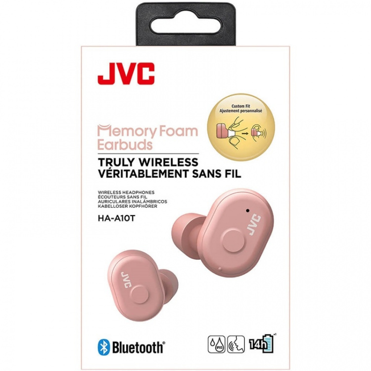 JVC Øreplugger HA-A10T True Wireless In-Ear Rosa