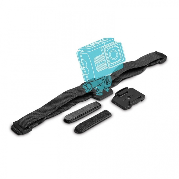 KITVISION Feste for Montering på Hjelm Universal for Actionkamera