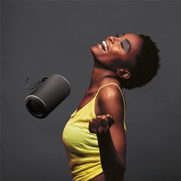 LEDWOOD Høyttaler og Hodetelefon T9 2in1 Høyttaler og TWS Svart