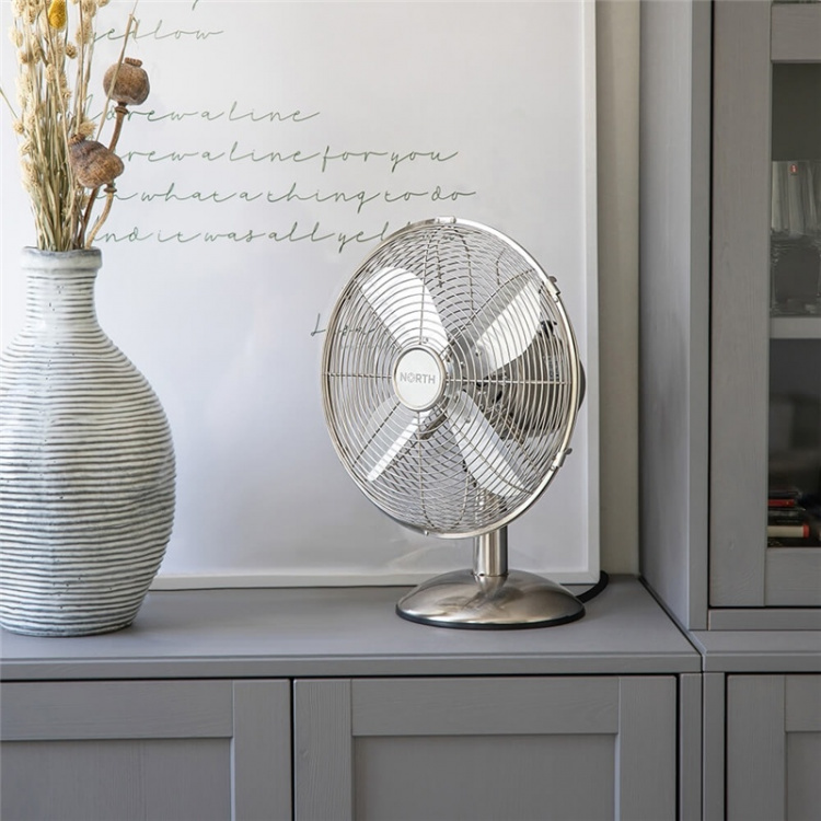 NORTH Bordvifte 30cm Satin Chrome NORTH Bordvifte 30cm Satin Chrome