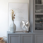 NORTH Bordvifte 30cm Satin Chrome NORTH Bordvifte 30cm Satin Chrome