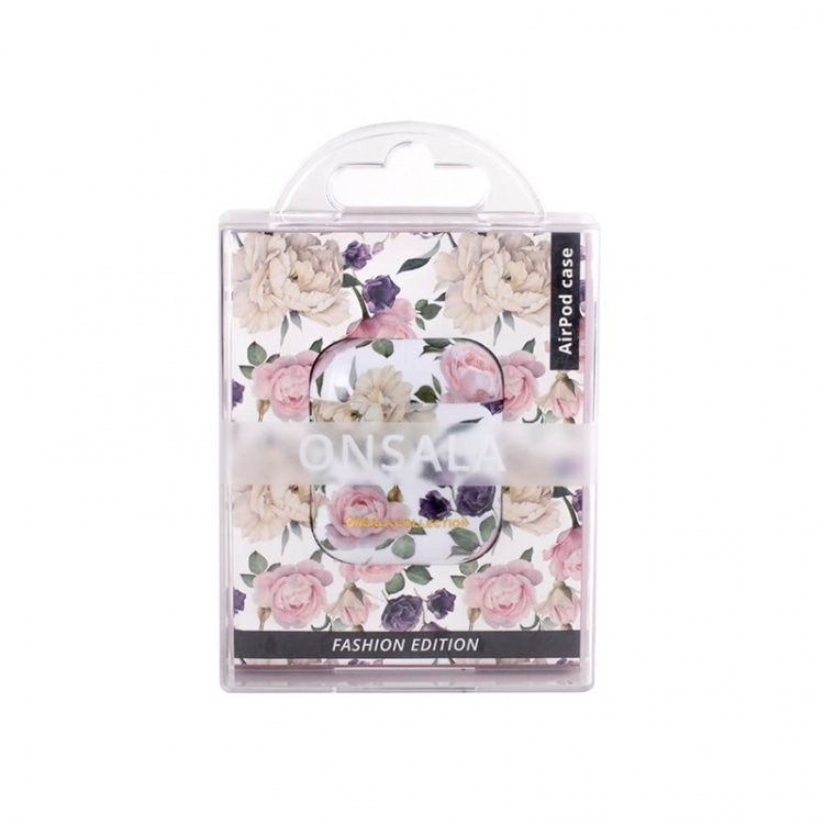 Onsala COLLECTION Airpods Etui 1st and 2nd Generation Rose Garden