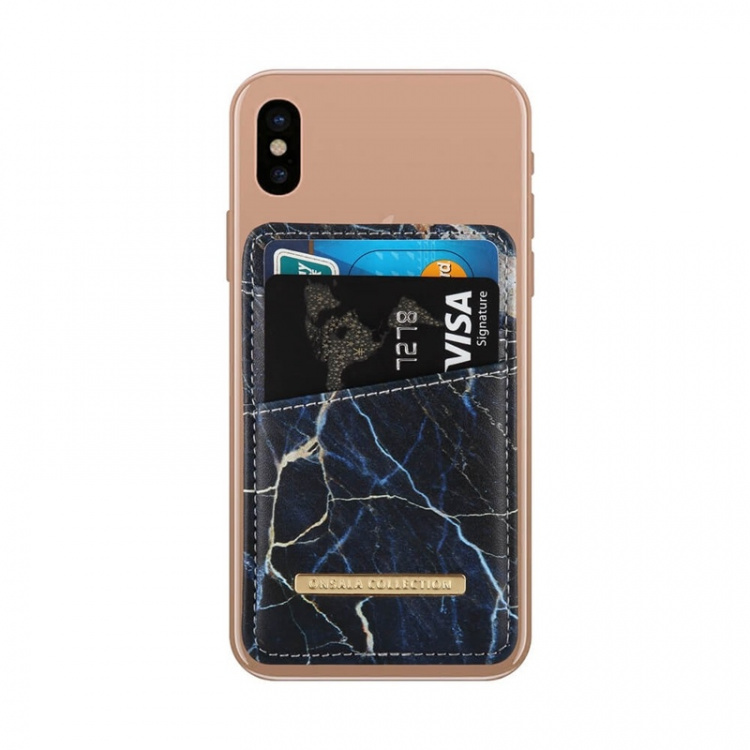 Onsala COLLECTION Kortetui Black Galaxy Marble Universal 2 Kortplasser