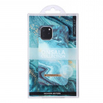 Onsala COLLECTION Mobildeksel Soft Blue Sea Marble iPhone 12 Mini