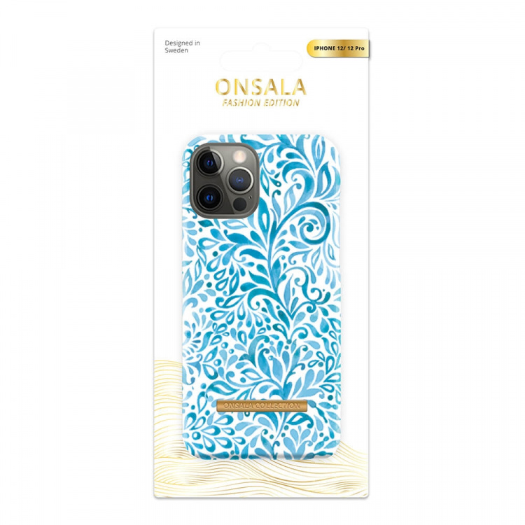 Onsala COLLECTION Mobildeksel Soft Flow Ornament iPhone 12 / 12 Pro