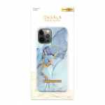 Onsala COLLECTION Mobilskal Soft Gredelin Marble iPhone 12 / 12 Pro