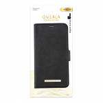 Onsala Lommebokveske iPhone 12 Mini Midnight Black Onsala Lommebokveske iPhone 12 Mini Midnight Black