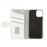 Onsala Lommebokveske iPhone 12 Mini Saffiano White Onsala Lommebokveske iPhone 12 Mini Saffiano White