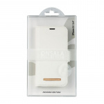 Onsala Lommebokveske iPhone 12 Mini Saffiano White Onsala Lommebokveske iPhone 12 Mini Saffiano White