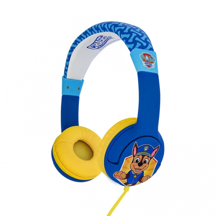 Paw Patrol Hodetelefon Junior On-Ear 85dB Chase Paw Patrol Hodetelefon Junior On-Ear 85dB Chase
