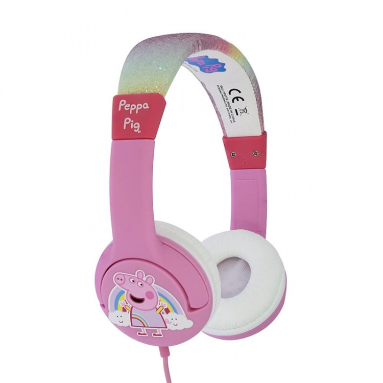 PEPPA PIG Hodetelefon Junior On-Ear 85dB Prinsessen Peppa PEPPA PIG Hodetelefon Junior On-Ear 85dB Prinsessen Peppa