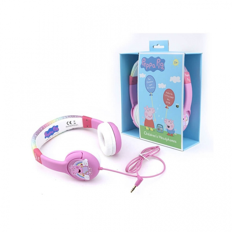 PEPPA PIG Hodetelefon Junior On-Ear 85dB Prinsessen Peppa PEPPA PIG Hodetelefon Junior On-Ear 85dB Prinsessen Peppa
