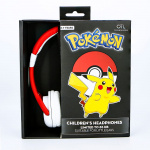 POKEMON Hodetelefon Junior On-Ear 85dB Pokeball POKEMON Hodetelefon Junior On-Ear 85dB Pokeball