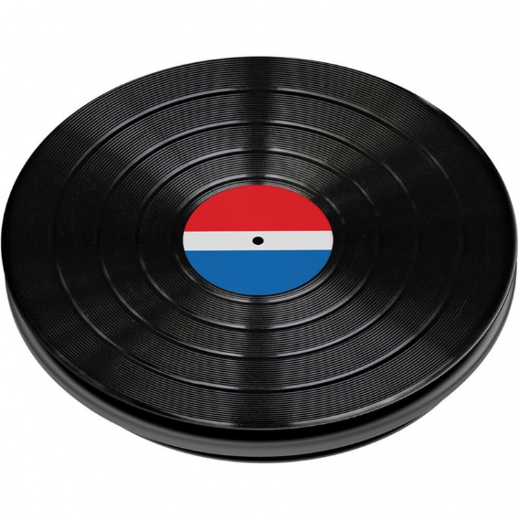 PopSockets Backspin Aluminum 45 RPM Avtagbart Grip med stativfunksjon LUXE Spin