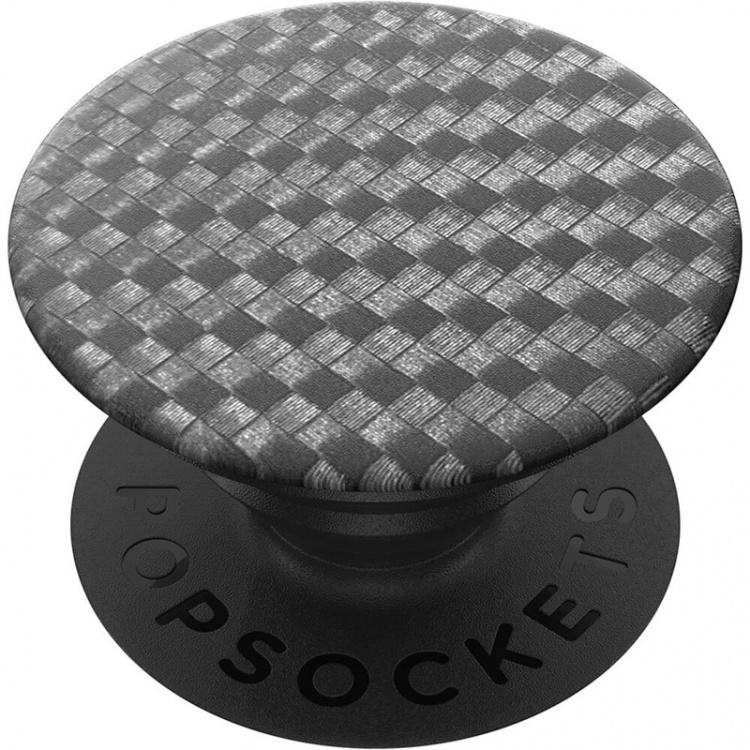 PopSockets Carbonite Weave Avtagbart Grip med stativfunksjon