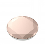 POPSOCKETS Metallic Diamond Rose Gold Avtagbart Grip med stativfunksjon Premium