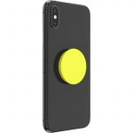PopSockets Neon Jolt Yellow Avtagbart Grip med stativfunksjon PopSockets Neon Jolt Yellow Avtagbart Grip med stativfunksjon
