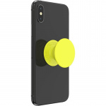 PopSockets Neon Jolt Yellow Avtagbart Grip med stativfunksjon PopSockets Neon Jolt Yellow Avtagbart Grip med stativfunksjon