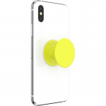 PopSockets Neon Jolt Yellow Avtagbart Grip med stativfunksjon PopSockets Neon Jolt Yellow Avtagbart Grip med stativfunksjon