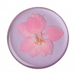 PopSockets Pressed Flower Delphinium Avtagbart Grip med stativfunksjon Premium