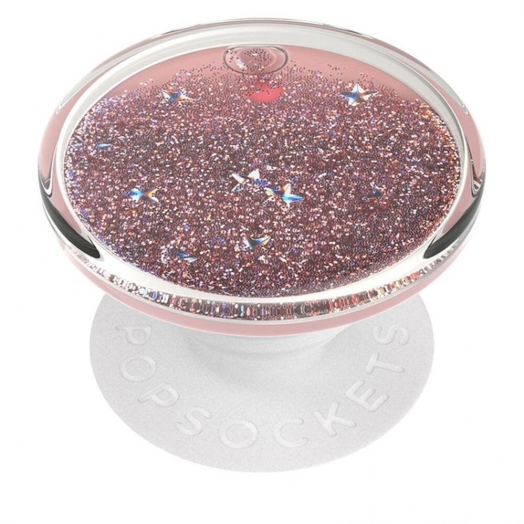 PopSockets Tidepool Rose OW Avtagbart Grip med stativfunksjon LUXE